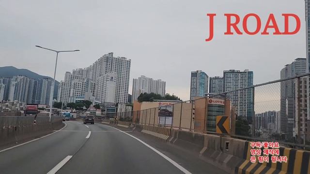 [4K ROAD] KOREA,BUSAN,Saturday,dongseo overpass[Drive],EP-19 смотреть онлайн