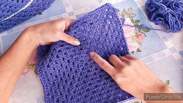 АЖУРНЫЕ СЛЕДКИ СПИЦАМИ И КРЮЧКОМ ИЗ ОДНОГО КВАДРАТА ✨