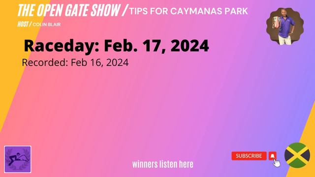 Tips for Caymanas Park Horse Racing, Jamaica - Raceday Saturday, Feb. 17, 2024 смотреть онлайн