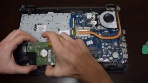 HP 250 G3/G4 disassembly. How to disassemble HP 250 G4. Thermal Paste in description