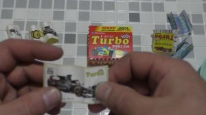Распаковка блока жвачек Турбо. Вкладыши Turbo