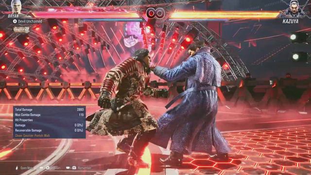 Tekken 8 Bryan Fury Crazy And Easy Max Damage Body Slam Combos #tekken8 смотреть онлайн