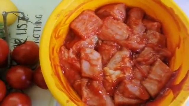 Сочный ШАШЛЫК из Индейки с овощами! ПП рецепт маринада.