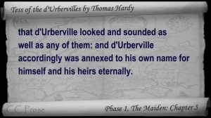 Chapter 05 - Tess of the d'Urbervilles by Thomas Hardy