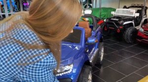 Детский электромобиль Ford Ranger vip F650 4x4 - обзор