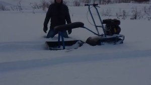 Мини мотобуксировщик Альбатрос М и удлиненная версия Альбатрос L.