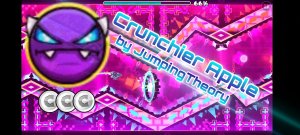 Crunchier Apple by JumpingTheory (Easy Demon) [3 coins] | Geometry Dash
