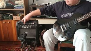 Электрогитара Cort CR50 и комбоусилитель Hiwatt Maxwatt G15. Хороший гитарный набор для начинающего