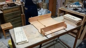 Столярка. Как я торцую мебельные щиты на самодельном пильном станке при помощи простейшей каретки