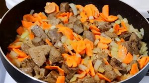 тушёная картошка с печенью свиной/очень вкусное блюдо получается / вы удевитесь как это вкусно !