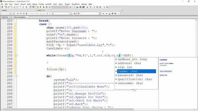 Interview Analysis System Part-5 (Login as a Candidate) Read CSV (Comma Separated) file using fscan смотреть онлайн