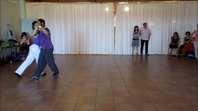 Juan Carlos Martinez y Nora Witanowsky - "Milonga Lisa" смотреть онлайн