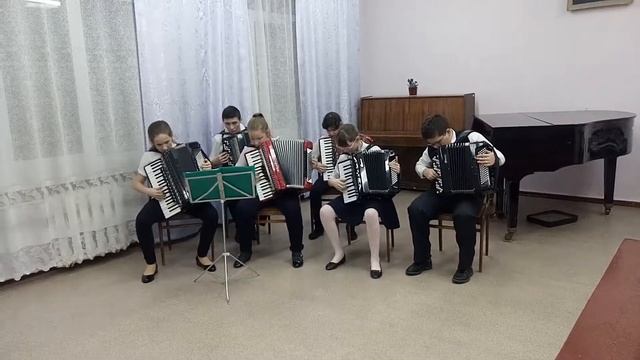 Ансабль баянов и аккордеонов. смотреть онлайн