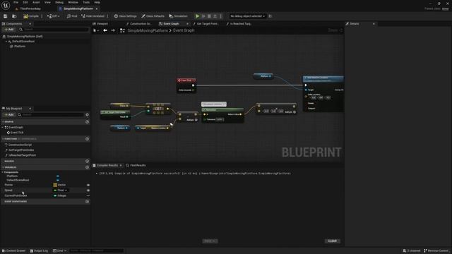 Платформер на Unreal Engine / Двигающиеся платформы