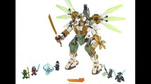 Лего Ниндзяго 2019 Замок Императора, Огненный кинжал и Титан Ллойда