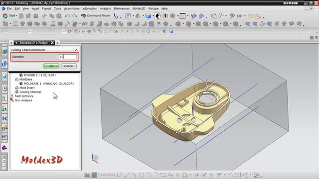 Moldex3d eDesignSYNC for NX Demo Animation смотреть онлайн
