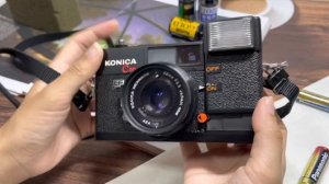 วิธีการใช้งาน Konica c35 ef