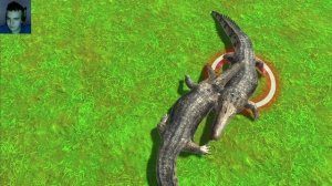Морской Крокодил против Морского Крокодила | Кто сильнее? Animal Revolt Battle Simulator