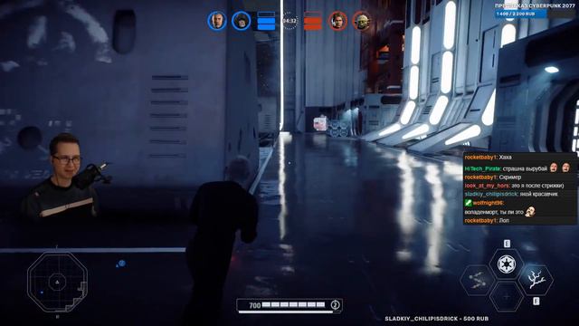 Новый скин на императора Палпатина  Star Wars Battlefront 2