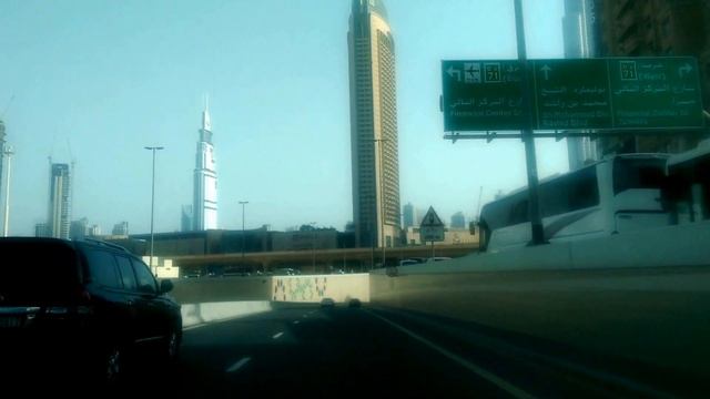 Dubai - Afternoon Video - Dubai World Trade Centre to DAMAC Maison De Ville Breeze, Business Bay смотреть онлайн