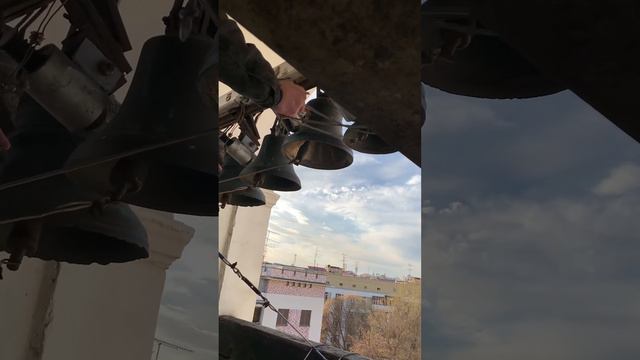 Пасхальный звон в Сербской церкви! #пасха #звонарь #колокола #рпц #церковь смотреть онлайн