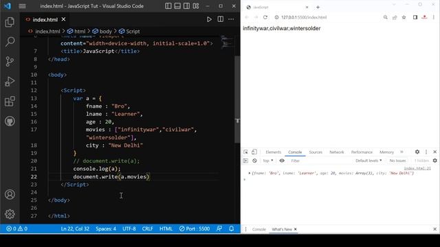 introduction of object in javascript | javascript object is explained in one video #javascriptobjec