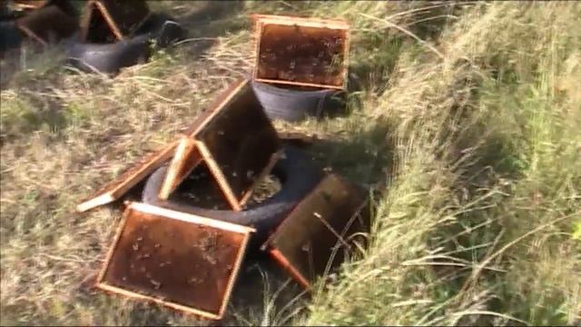 СУШКА РАМОК ПОСЛЕ ОТКАЧКИ МЕДА смотреть онлайн