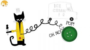Pete the Cat and His Four Groovy Buttons | Fan's animated book |