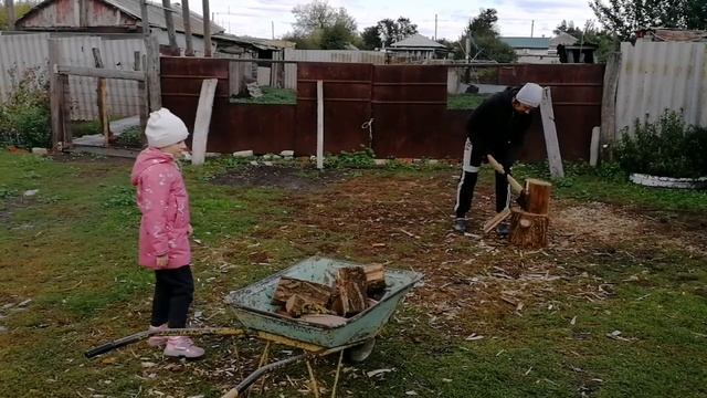 Жизнь женщины в глубинке в деревне/Женщина и деревенская жизнь /Мои хризантемы/