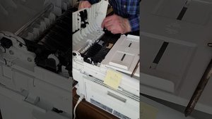 HP M227 ADF upper auto doc feeder replace one roller