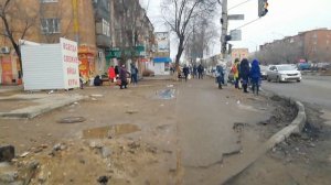 Астрахань. Яблочкова-Алексеева.  Проходка 04.12