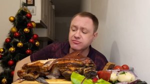 МУКБАНГ. ОБЖОР. РЁБРА ГОВЯДИНЫ НЕ МОЛОДЫЕ, ЗАПЕЧЁННЫЕ В ДУХОВКЕ,  СОЛЕНЬЯ. АСМР. MUKBANG. ASMR.