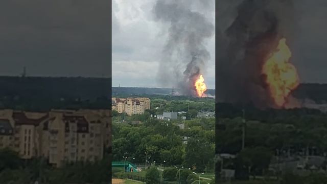 Пожар в Мытищи 11.07.2019