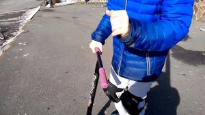 Как сделать хоп на трюковом самокате