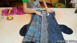 ПАЛЬТО ИЗ ВАЛЯНОЙ  ШЕРСТИ. КАК ПОСАДИТЬ ВАЛЯНОЕ ПОЛЬТО НА ФИГУРУ. МОКРОЕ ВАЛЯНИЕ ОДЕЖДЫ