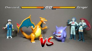 Figurka Pokemon | GENGAR | Deluxe Action | Battle Feature Figure | Jazwares | Figurki Halloween