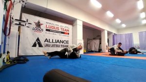 Удушение сзади в бжж/Submission bjj