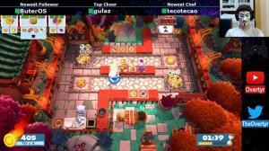 Overcooked 2 - 🐉Chinese New Year (DLC) – Level 1-7 - 4-Stars World record -  1 Player - Score: 1089