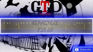 Great Teacher Onizuka Opening 1 - Driver's High (Guitar Tab 譜 Tutorial)