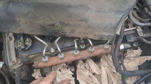 Замена свечей накала #ford_transit, 2,2