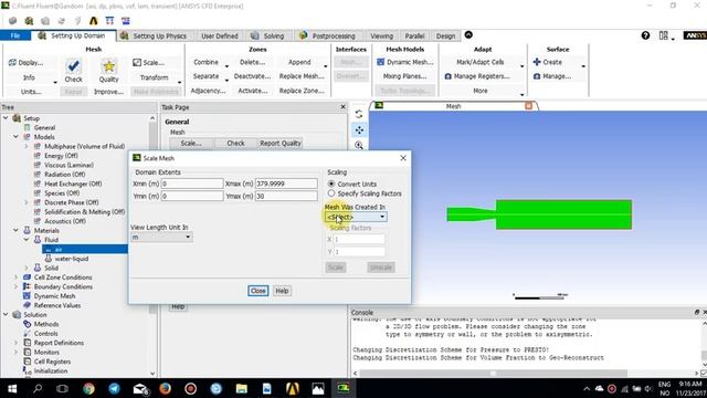Using the VOF Model and User Defined Function, Ansys Fluent Tutorial 15