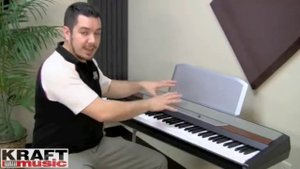 Kraft Music - Korg SP-250 Digital Piano Demo with Rich Formidoni