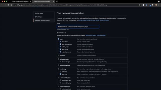 How to Integrate Github Login with Android Studio using Personal Access Token Authentication смотреть онлайн