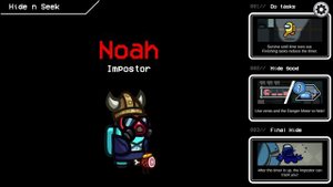 Among Us Hide n Seek - Gameplay Walkthrough Part 470 - JAMOGAME IS THE FIRST IMPOSTOR AND TH FASTES