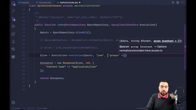 Symfony en 4 heures : CREER UNE API AVEC SYMFONY 5   EPISODE 1   LE SERIALIZER