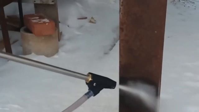 Как работает пескоструйная насадка. Пескоструйные насадки на любые мойки высокого давления. смотреть онлайн