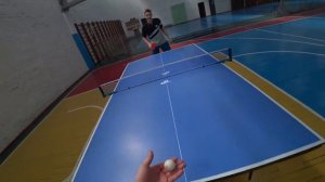 НАСТОЛЬНЫЙ ТЕННИС ОТ ПЕРВОГО ЛИЦА | PING PONG FIRST PERSON | TABLE TENNIS | MY START TRAINING WAY