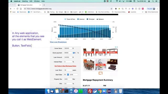 Selenium Tutorials - What is a webelement and different types of webelements ?