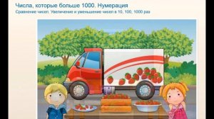 сравнение чисел. Увеличение и уменьшение  чисел в 10, 100, 1000 раз. Математика 4 класс