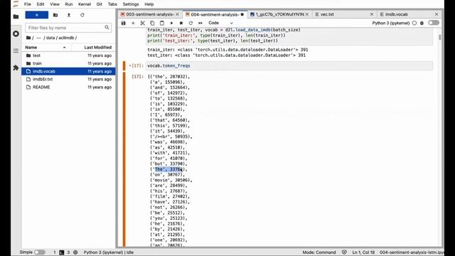 Sentiment Analysis with LSTM and GloVe embeddings смотреть онлайн